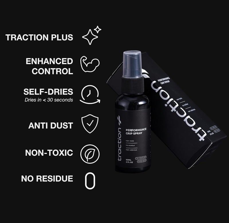 Traction Plus Traction+ Premium Shoe Grip Spray – Trusted by Collegiate & Pro Athletes | Restores Squeaky Court Traction | Natural, Odorless Anti-Slip Spray for Basketball, Volleyball & Pickleball - Image 4